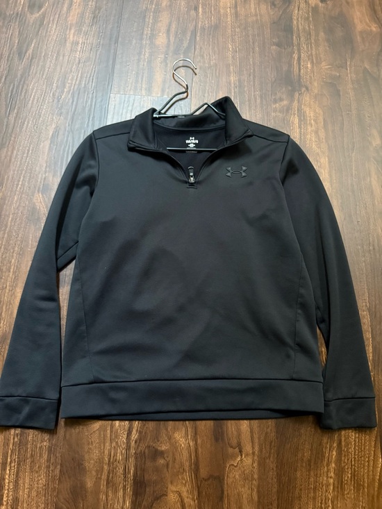 Under Armour Other - Under Armour Youth Black Half-Zip Pullover Sweater
